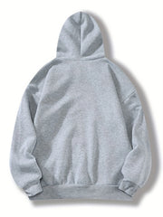 Kangaroo Pocket Hoodie Casual Long Sleeve Drawstring Hoodies Sweatshirt