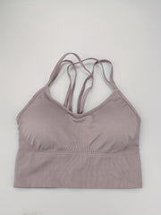 Cross Back Wireless Sports Bra Comfortable Stretchy Intimates