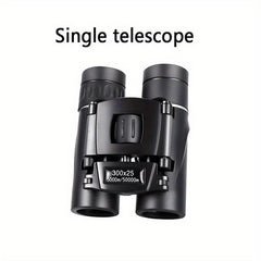Compact 300x25 Binoculars for Adults Ideal for Bird Watching Travel