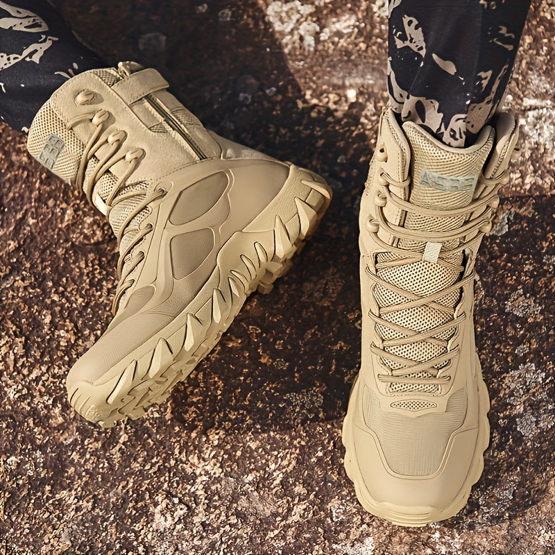 Men's Tactical Boots Wear-resistant Outdoor Shoes For Hiking Climbing