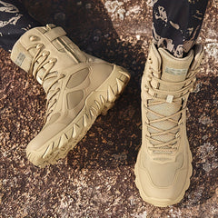 Men's Tactical Boots Wear-resistant Outdoor Shoes For Hiking Climbing