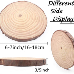 Big Wood Slices for Weddings Table Centerpieces DIY Projects