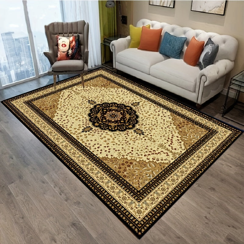 Boho Anti Fatigue Kitchen Rugs Vintage Absorbent Non Slip Soft Floor Mat