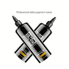 Professional 12oz Tattoo Ink Set - Silicone and Leather Friendly Pigment