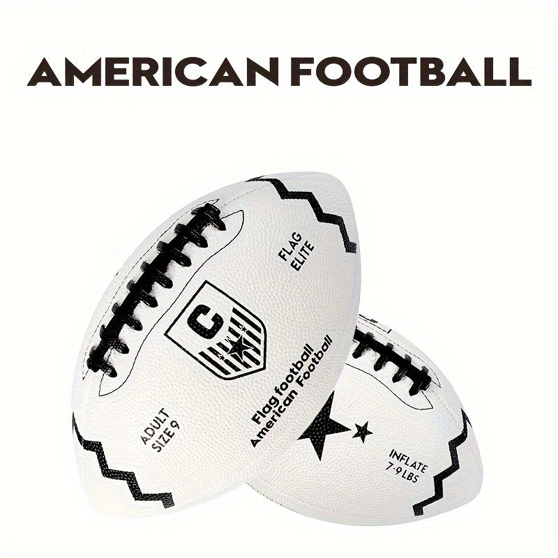 PU Leather Standard Rugby Anti Slip Durable Football
