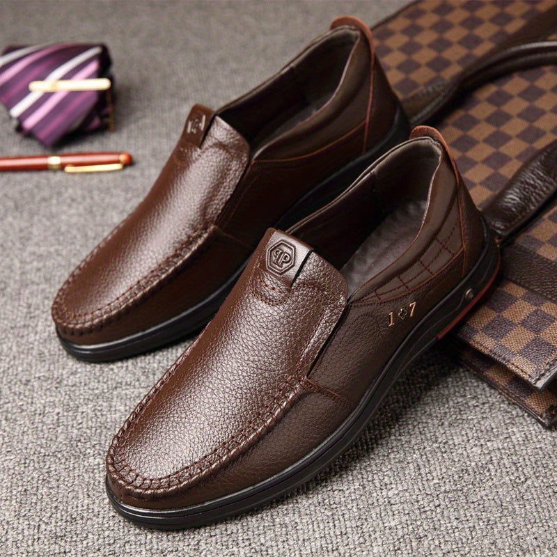 Men's Superfine Fiber Loafers Lightweight Slip On Shoes