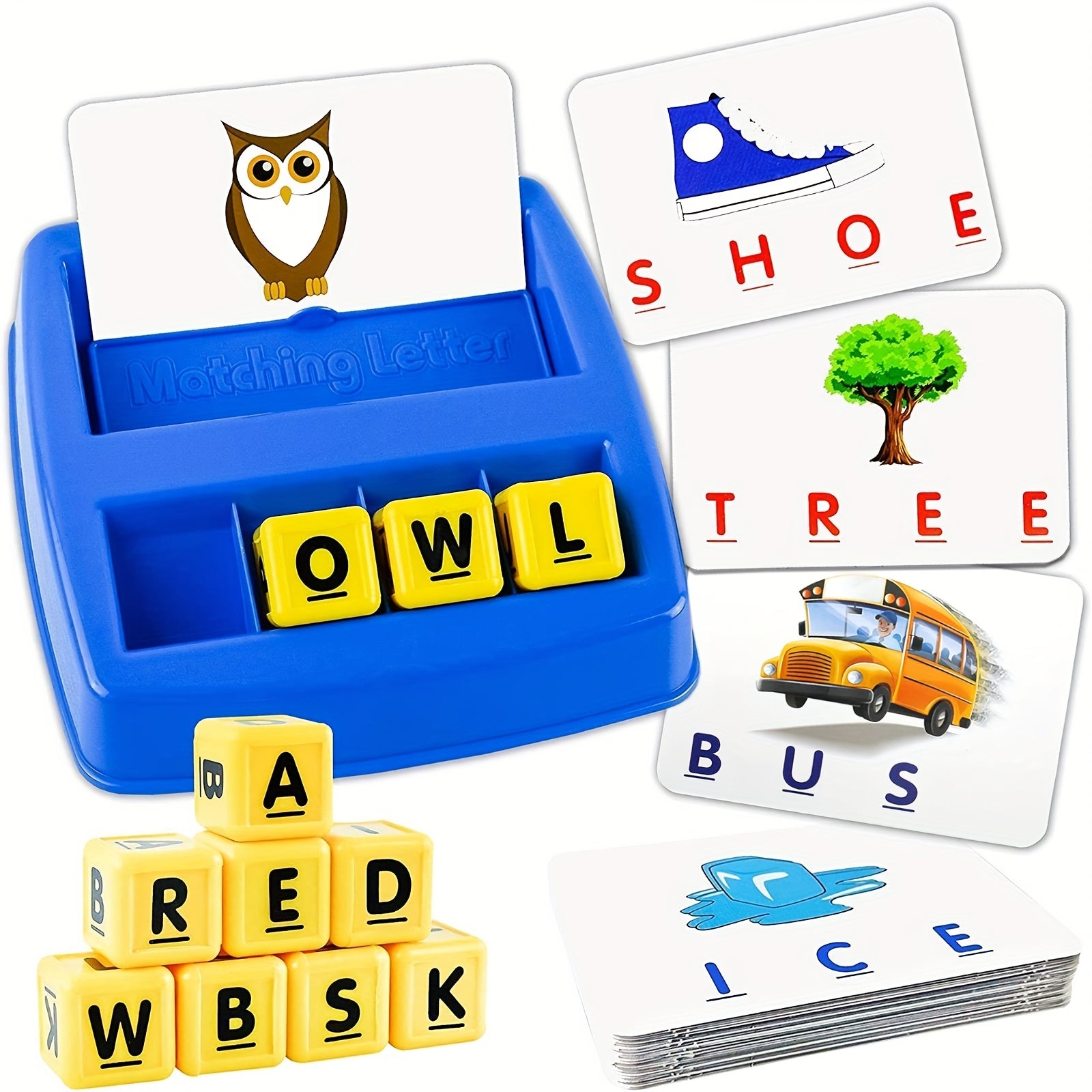 Interactive Letter Learning Game for Kids - Word Recognition & Spelling Activity
