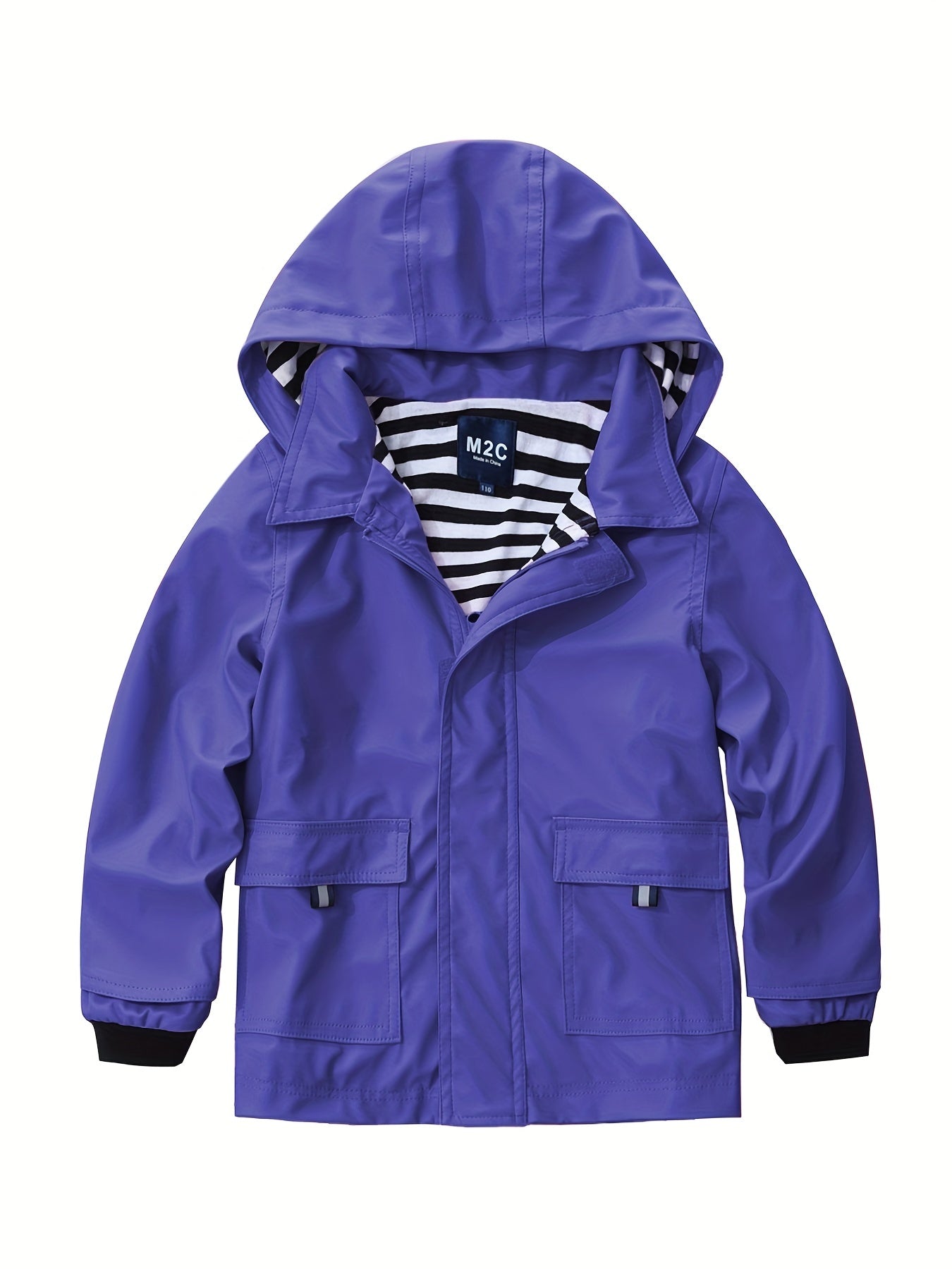 Kids Waterproof Windbreaker Jacket with Hooded Coat