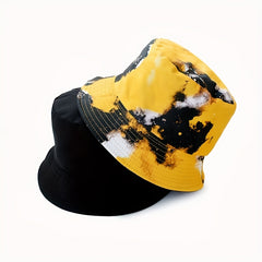 Double sided Tie dye Fisherman Hat Outdoor Cap For Men Women