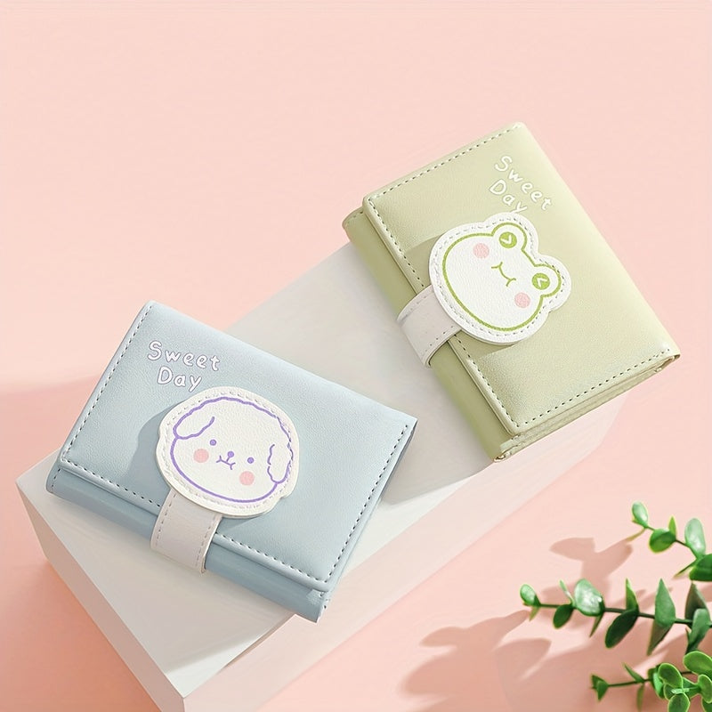 Cartoon Animal Wallet Small Card Holder Coin Purse for Girls