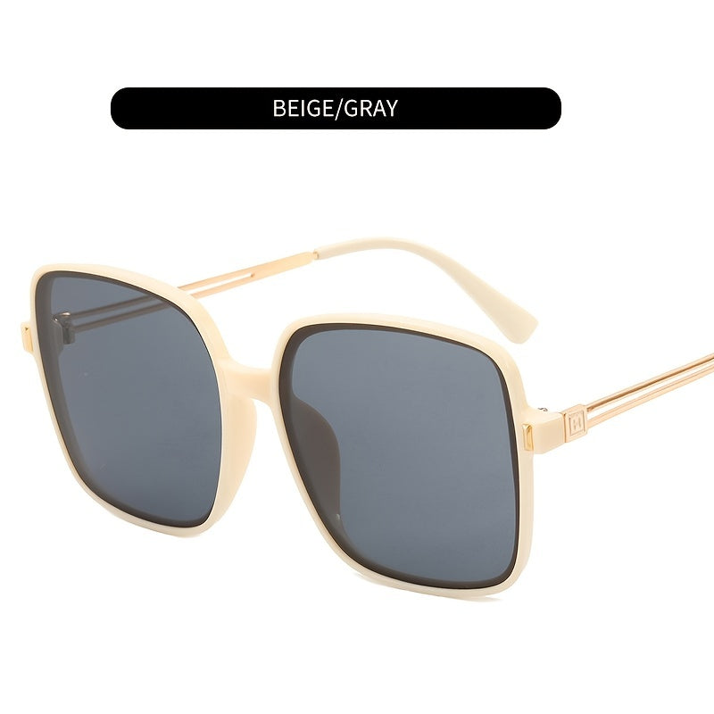 70s Vintage Oversized Sunglasses Women Men With Zipper Box