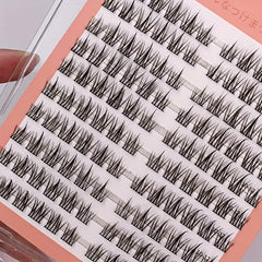 One Piece False Eyelashes Wispy Curling for Natural Sunflower