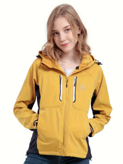 Women's Soft shell Fleece Winter Thermal Hooded Jacket