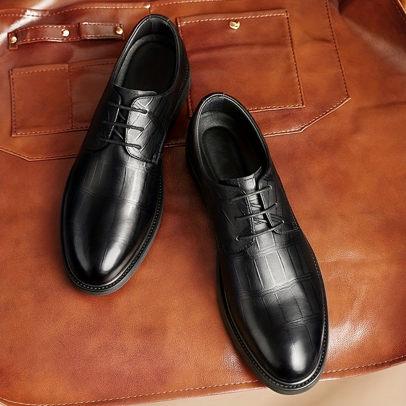 Men's Derby Shoes Lace up Front Dress Shoes Business Formal