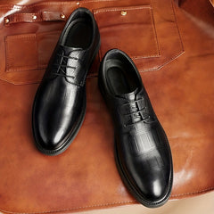 Men's Derby Shoes Lace up Front Dress Shoes Business Formal
