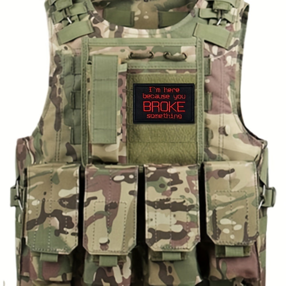 You Broke Something Morale Patches for Gear