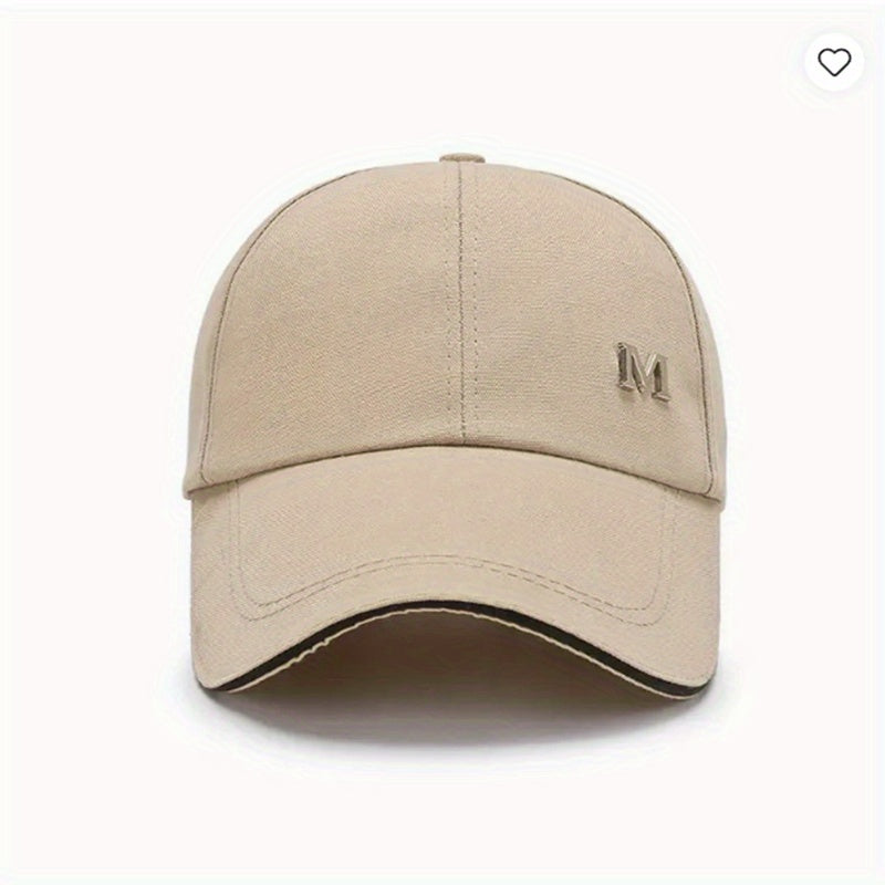 Decorative Baseball Cap Large Brim Peaked Cap Sun Hat