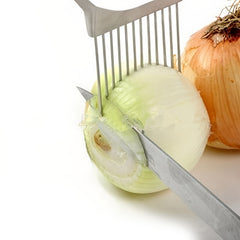 Stainless Steel Onion Needle Fork Loose Meat Needle Vegetable Fruit Slicer