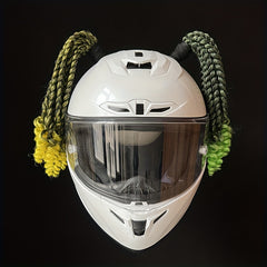 Motorcycle Helmet Suction Cup Paste Dreadlocks Decoration