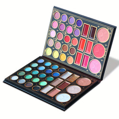 58 Colors Eyeshadow Palette Matte Satin Glitter Finish Makeup Set