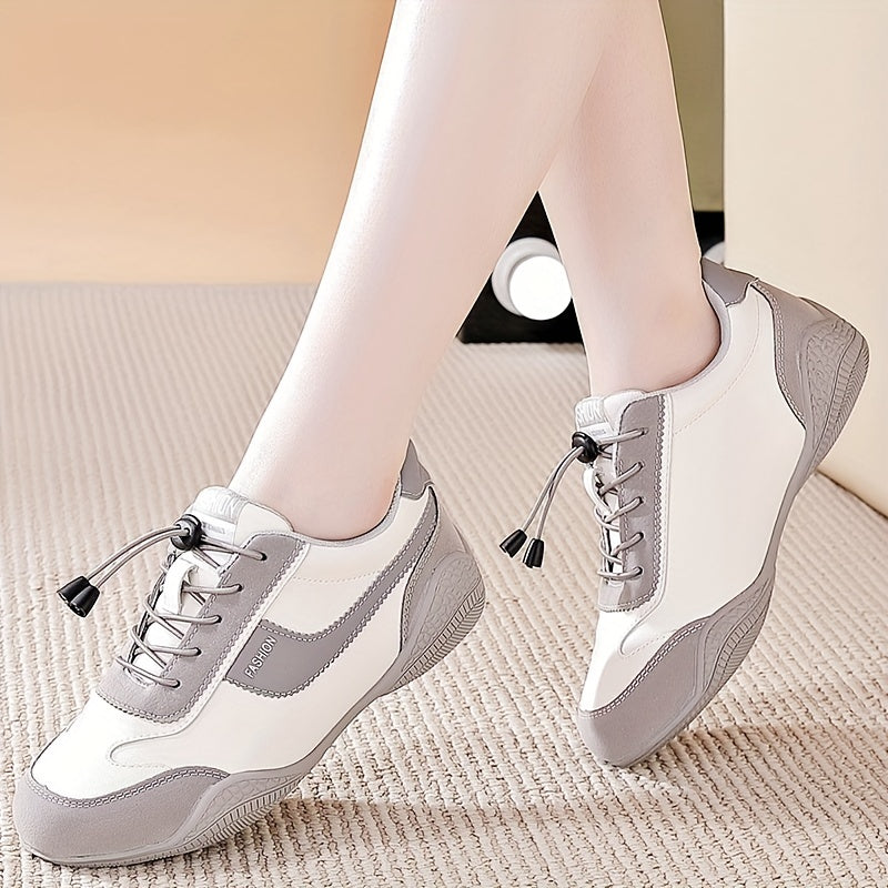 Women's Lightweight Colorblock Flat Sneakers