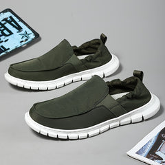Men's Canvas Slip-On Walking Shoes Sneakers