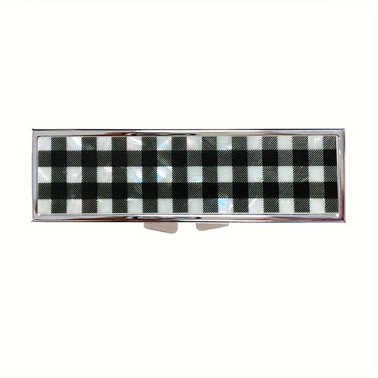 7 Compartment Metal Pill Organizer, Daily Vitamin Storage Case for Travel