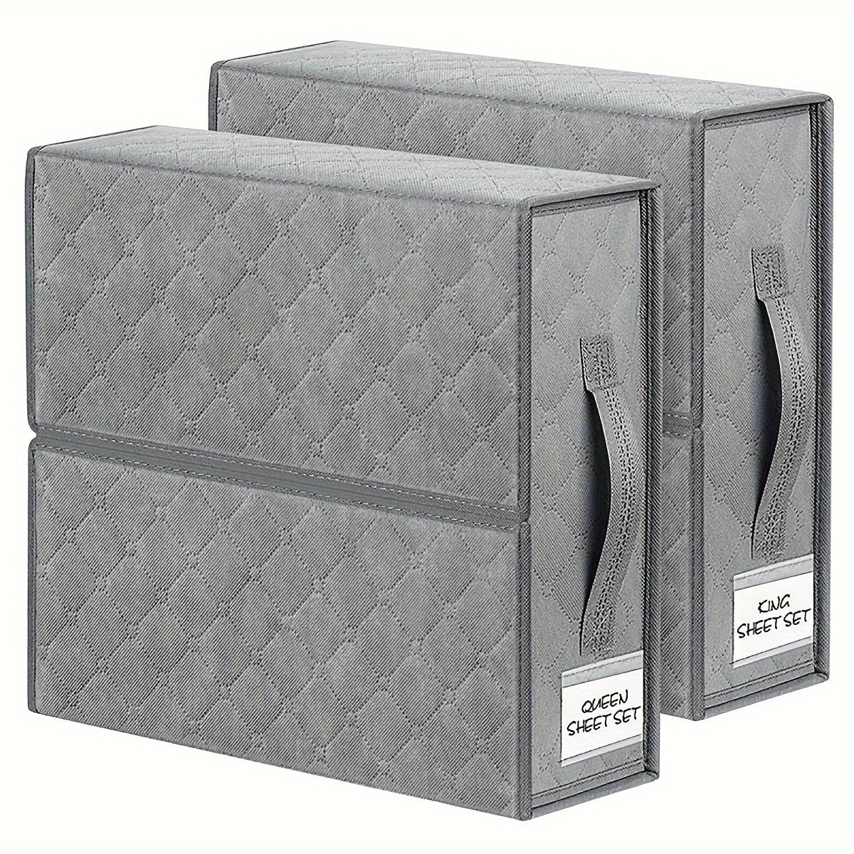 3pcs Quilts Bed Sheet Storage Box Dustproof Underbed Container Bag