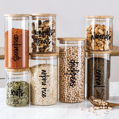168pcs Waterproof Pantry Labels Set