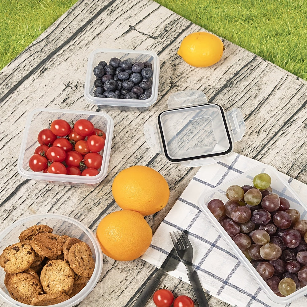 16pcs Leak-proof Food Container Set for Kitchen and Refrigerator
