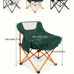 Outdoor Moon Chair Portable Lounge Chair for Fishing Picnic