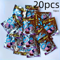 20pcs Stench Fart Bag Prank Colorful Sachet Portable Smelly Novelty Toys
