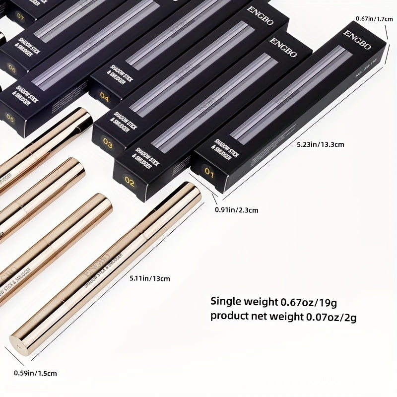 Creamy Eyeshadow Stick Midnight Matte Waterproof Long Lasting