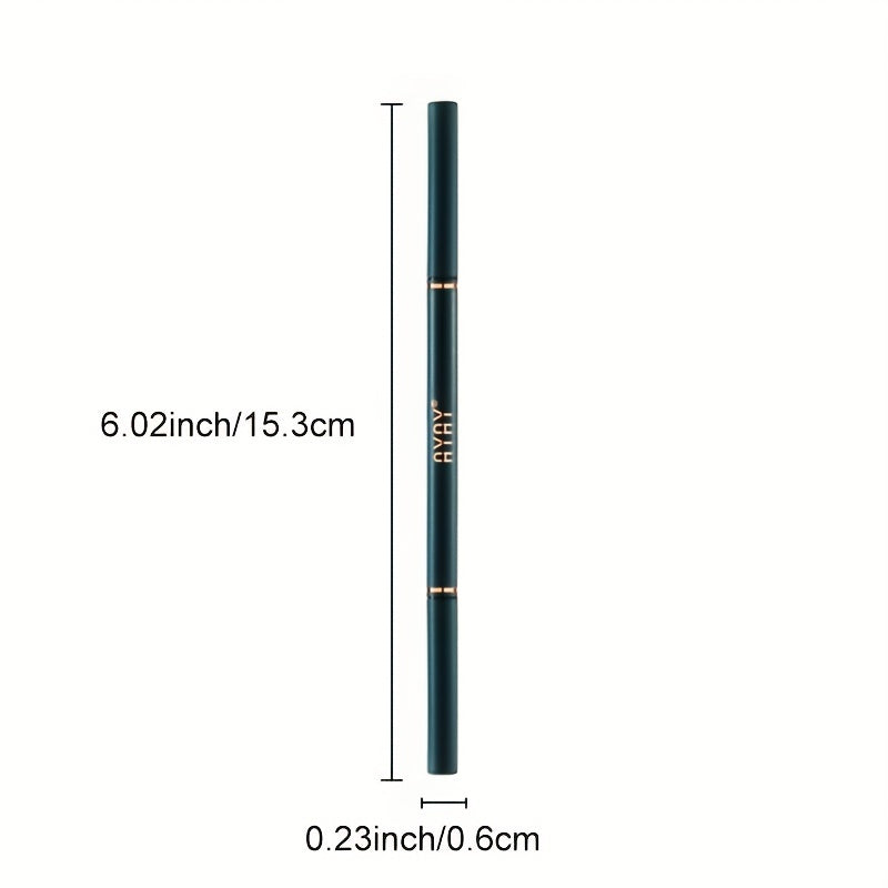 Waterproof Sweat Proof Round Head Eyebrow Pencil 4 Colors