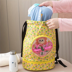 Dry Wet Separation Fitness Bag Travel Backpack Swimming Gear Storage