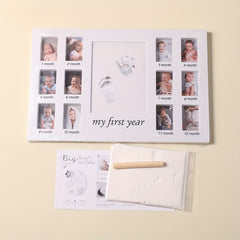 12 Month Growth Clay Frame Set - Perfect Baby Shower Gift