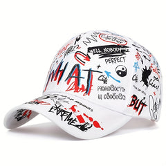 Random Pattern Graffiti Hipster Baseball Cap