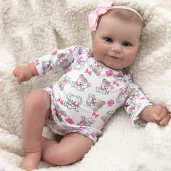 20inch Bathable Lifelike Reborn Doll Girl Full Body Vinyl Realistic Doll