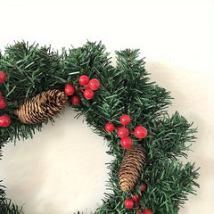 Pine Cone Red Fruit Garland Christmas Hanging Decorations