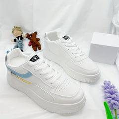 Women's Lace Up Board Shoes Lightweight Casual Sports Shoes