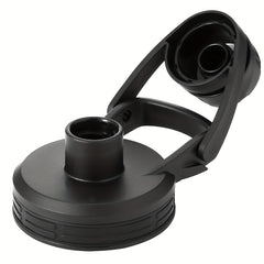 PP Cup Spout Lid for Wide Mouth Water Bottles - Reusable Replacement Cap