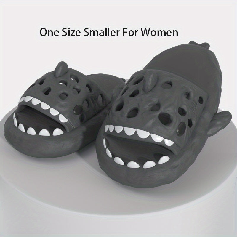 QYA Unisex Meteorite Shark Slides Slippers Lightweight Sandals