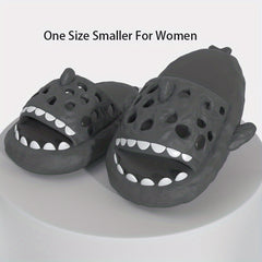 QYA Unisex Meteorite Shark Slides Slippers Lightweight Sandals