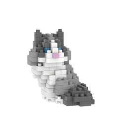 Feline Friends Building Blocks Set for Kids Ages 6