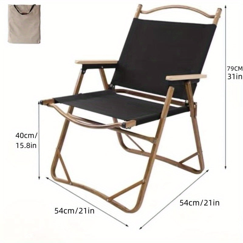 Portable Aluminum Alloy Chair for Outdoor Picnic Camping