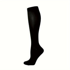 1pair 5pairs Knee High Copper Compression Socks for Men & Women 15-25 mmHg