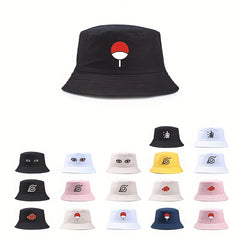Cartoon Print Bucket Hat UV Protection Fisherman Cap