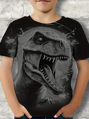 3D Dinosaur T Shirt for Boys - Perfect for Summer Outings