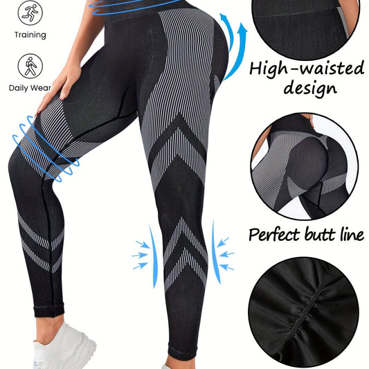 Tummy Control Fitness Pants High Waist Yoga Leggings For Women