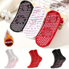 Men's Winter Hiking Socks Foot Massage Coldproof Sweat Absorbing
